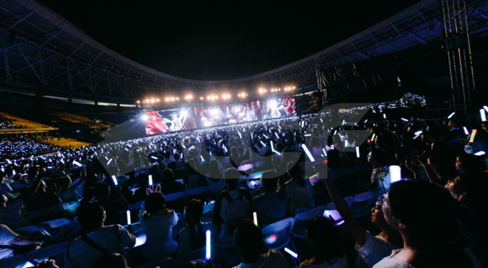 张韶涵演唱会LED显示屏