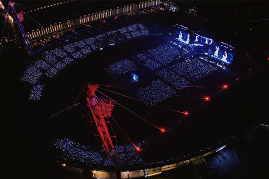 又一舞台奇迹！酷游九州LED锥形屏燃爆2024张韶涵巡演现场 